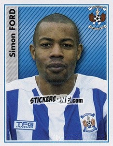 Sticker Simon Ford - Scottish Premier League 2006-2007 n. 296 - Panini