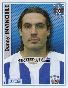 Sticker Danny Invincibile - Scottish Premier League 2006-2007 n. 299 - Panini
