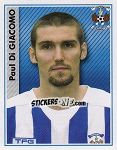 Sticker Paul Di Giacomo - Scottish Premier League 2006-2007 n. 307 - Panini
