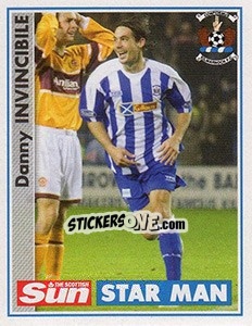 Sticker Danny Invincibile - Scottish Premier League 2006-2007 n. 309 - Panini