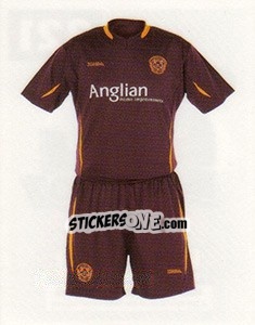 Figurina Away kit - Scottish Premier League 2006-2007 - Panini