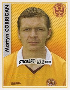 Figurina Martyn Corrigan - Scottish Premier League 2006-2007 - Panini