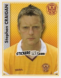 Sticker Stephen Craigan - Scottish Premier League 2006-2007 - Panini