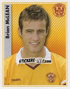 Figurina Brian McLean - Scottish Premier League 2006-2007 - Panini