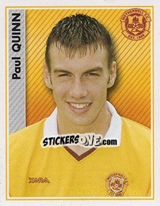 Sticker Paul Quinn - Scottish Premier League 2006-2007 n. 329 - Panini