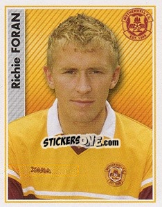 Sticker Richie Foran - Scottish Premier League 2006-2007 - Panini