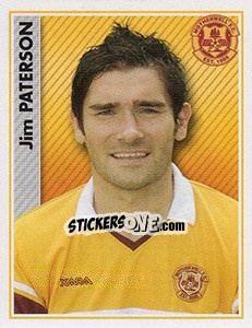 Sticker Jim Paterson - Scottish Premier League 2006-2007 n. 335 - Panini
