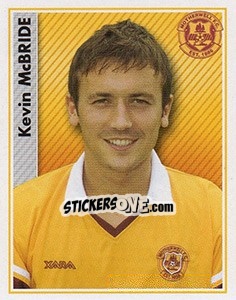 Sticker Kevin McBride - Scottish Premier League 2006-2007 n. 336 - Panini