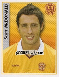 Cromo Scott McDonald - Scottish Premier League 2006-2007 - Panini