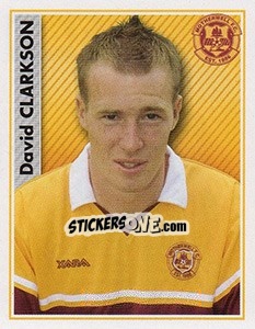 Sticker David Clarkson - Scottish Premier League 2006-2007 - Panini