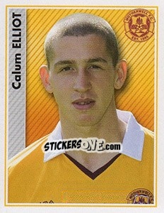 Sticker Calum Elliot - Scottish Premier League 2006-2007 n. 342 - Panini