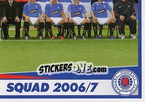 Sticker Team - Scottish Premier League 2006-2007 n. 352 - Panini