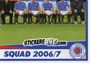 Sticker Team - Scottish Premier League 2006-2007 - Panini