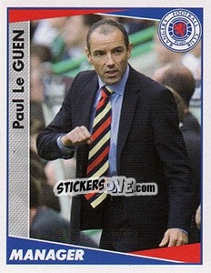 Sticker Paul Le Guen - Scottish Premier League 2006-2007 n. 353 - Panini