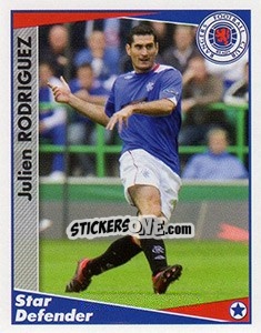 Figurina Julien Rodriguez - Scottish Premier League 2006-2007 - Panini