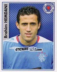 Cromo Brahim Hemdani - Scottish Premier League 2006-2007 - Panini
