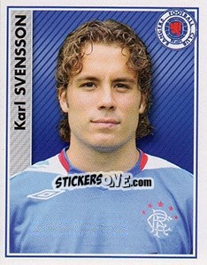 Figurina Karl Svensson - Scottish Premier League 2006-2007 - Panini