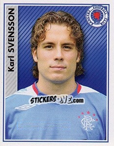 Sticker Karl Svensson - Scottish Premier League 2006-2007 n. 363 - Panini