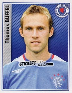 Sticker Thomas Buffel - Scottish Premier League 2006-2007 n. 367 - Panini