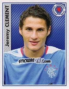 Figurina Jeremy Clement - Scottish Premier League 2006-2007 - Panini