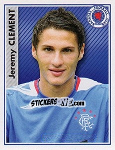 Cromo Jeremy Clement - Scottish Premier League 2006-2007 n. 369 - Panini