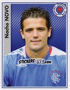 Cromo Nacho Novo - Scottish Premier League 2006-2007 n. 374 - Panini