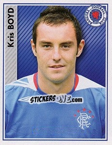 Sticker Kris Boyd - Scottish Premier League 2006-2007 n. 375 - Panini