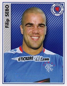 Sticker Filip Sebo - Scottish Premier League 2006-2007 n. 376 - Panini