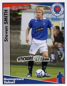 Sticker Steven Smith - Scottish Premier League 2006-2007 n. 378 - Panini
