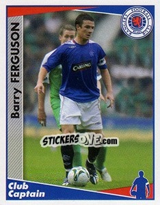 Figurina Barry Ferguson - Scottish Premier League 2006-2007 - Panini