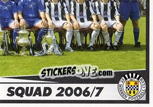 Figurina Team - Scottish Premier League 2006-2007 n. 386 - Panini