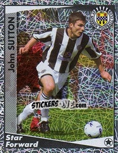 Sticker John Sutton - Scottish Premier League 2006-2007 - Panini
