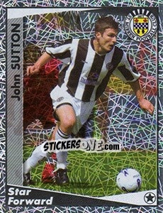 Sticker John Sutton - Scottish Premier League 2006-2007 n. 392 - Panini