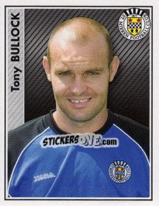 Sticker Tony Bullock - Scottish Premier League 2006-2007 n. 393 - Panini