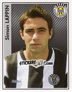 Cromo Simon Lappin - Scottish Premier League 2006-2007 - Panini