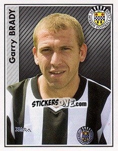 Sticker Garry Brady - Scottish Premier League 2006-2007 n. 403 - Panini