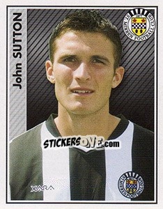 Cromo John Sutton - Scottish Premier League 2006-2007 - Panini