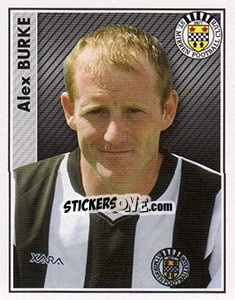 Figurina Alex Burke - Scottish Premier League 2006-2007 - Panini