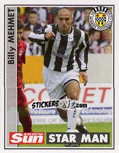 Sticker Billy Mehmet - Scottish Premier League 2006-2007 n. 411 - Panini