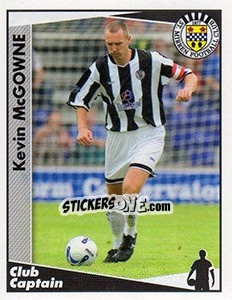 Cromo Kevin McGowne - Scottish Premier League 2006-2007 - Panini