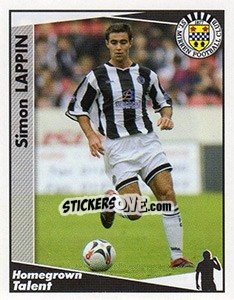 Sticker Simon Lappin - Scottish Premier League 2006-2007 n. 414 - Panini