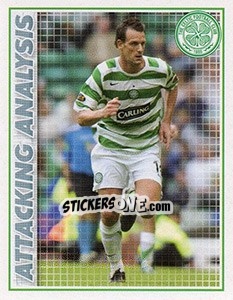 Sticker Jan Vennegoor of Hesselink - Scottish Premier League 2006-2007 - Panini