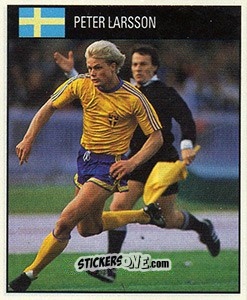 Sticker Peter Larsson - World Cup 1990 - Orbis