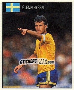 Sticker Glenn Hysen - World Cup 1990 - Orbis