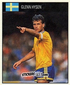 Cromo Glenn Hysen - World Cup 1990 - Orbis