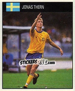 Sticker Jonas Thern - World Cup 1990 - Orbis