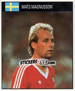 Sticker Mats Magnusson - World Cup 1990 - Orbis