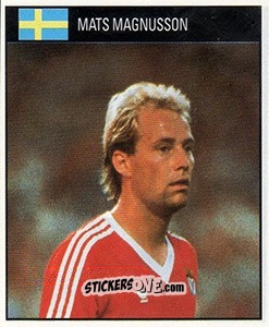 Cromo Mats Magnusson - World Cup 1990 - Orbis