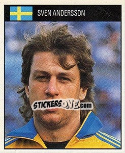 Cromo Sven Andersson - World Cup 1990 - Orbis