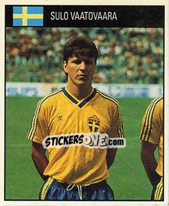 Sticker Sulo Vaatovaara - World Cup 1990 - Orbis